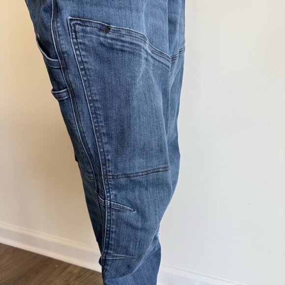 Duluth Double Flex Denim Bib Overalls Size 18 - Picture 6 of 11